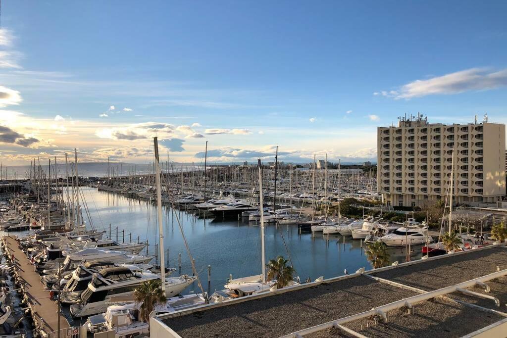 Appartement Vue Mer Et Port, Refait A Neuf Pour Vous ! Climatise 拉格朗德默特 外观 照片